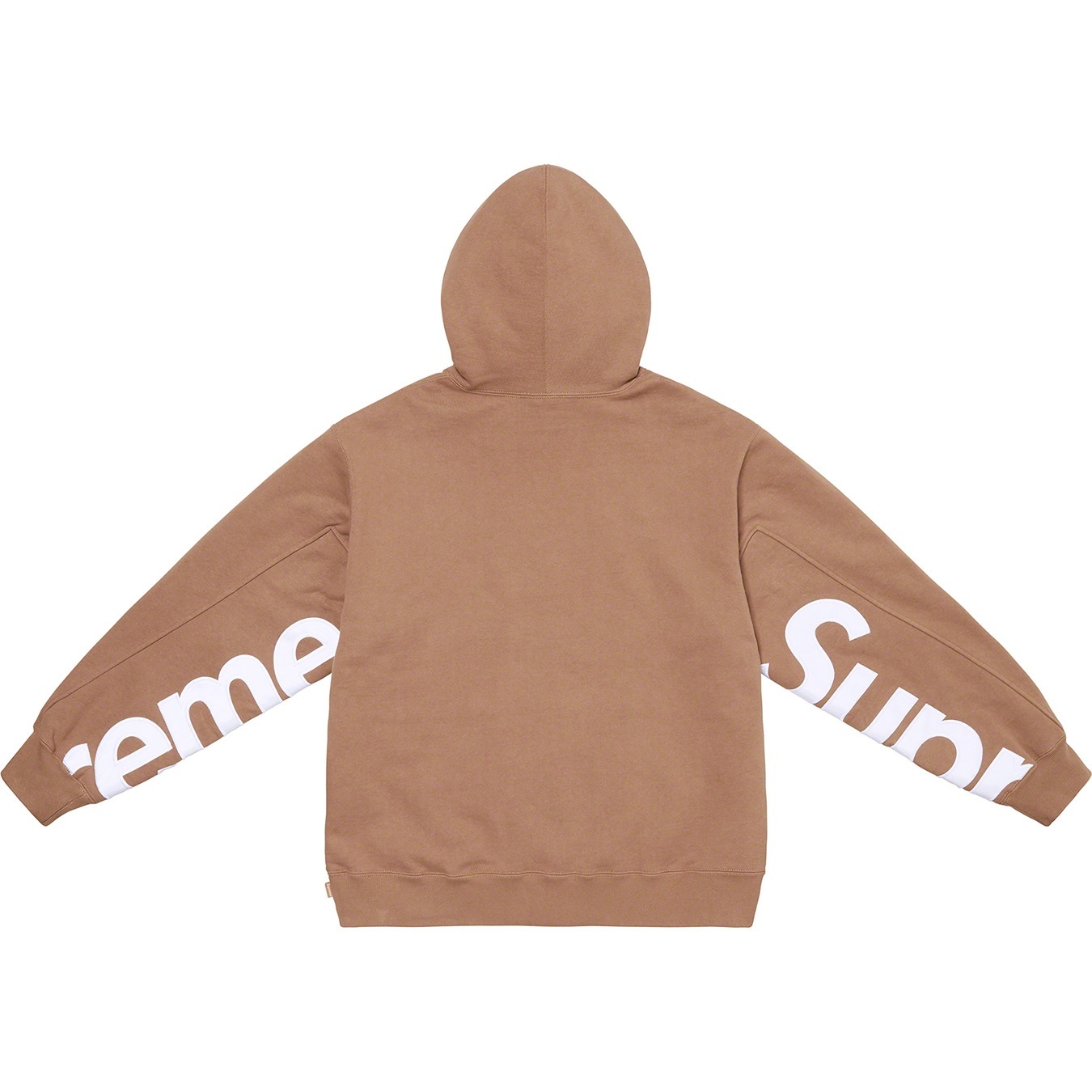 Cropped Panels Hooded Sweatshirt view 10